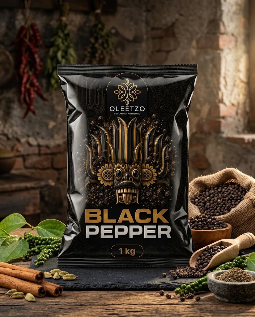 Oleetzo Black Pepper 1kg Pack