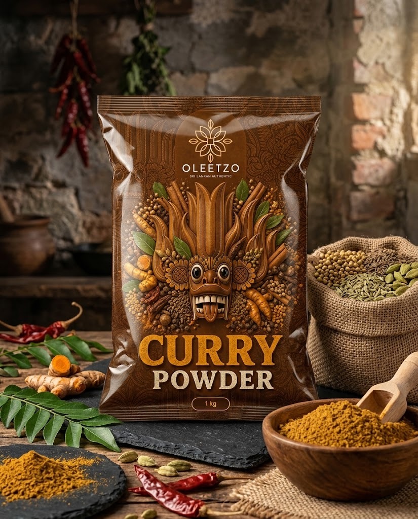 Oleetzo Raw Curry Powder 1kg Pack